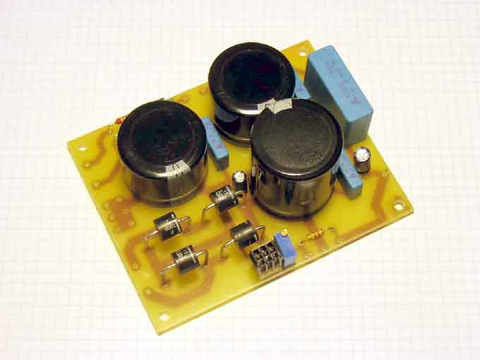 Vezje usmernika - pogled od zgoraj