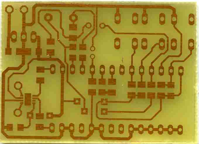 fotografija tiskanega vezja